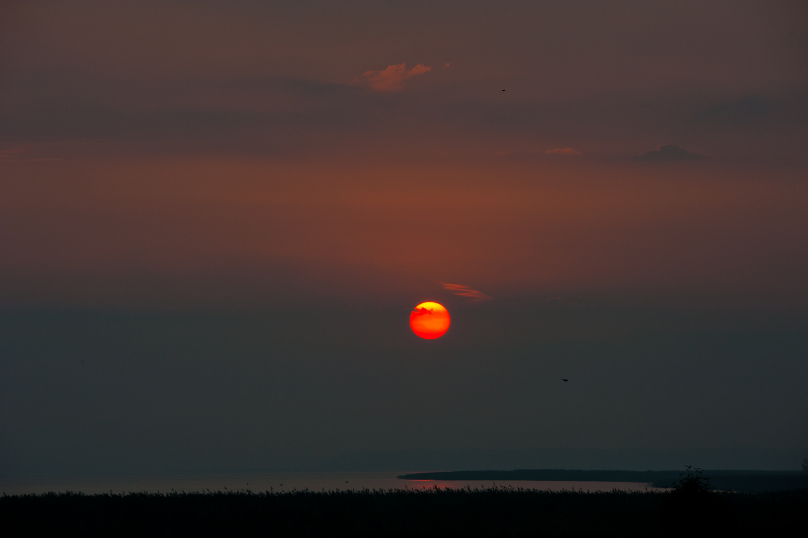 [ Letzter Sonnenaufgang in Ueckermünde ]