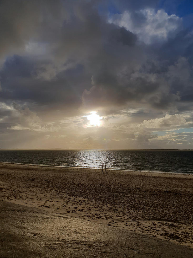 Letzter Sonnenuntergang auf Föhr 