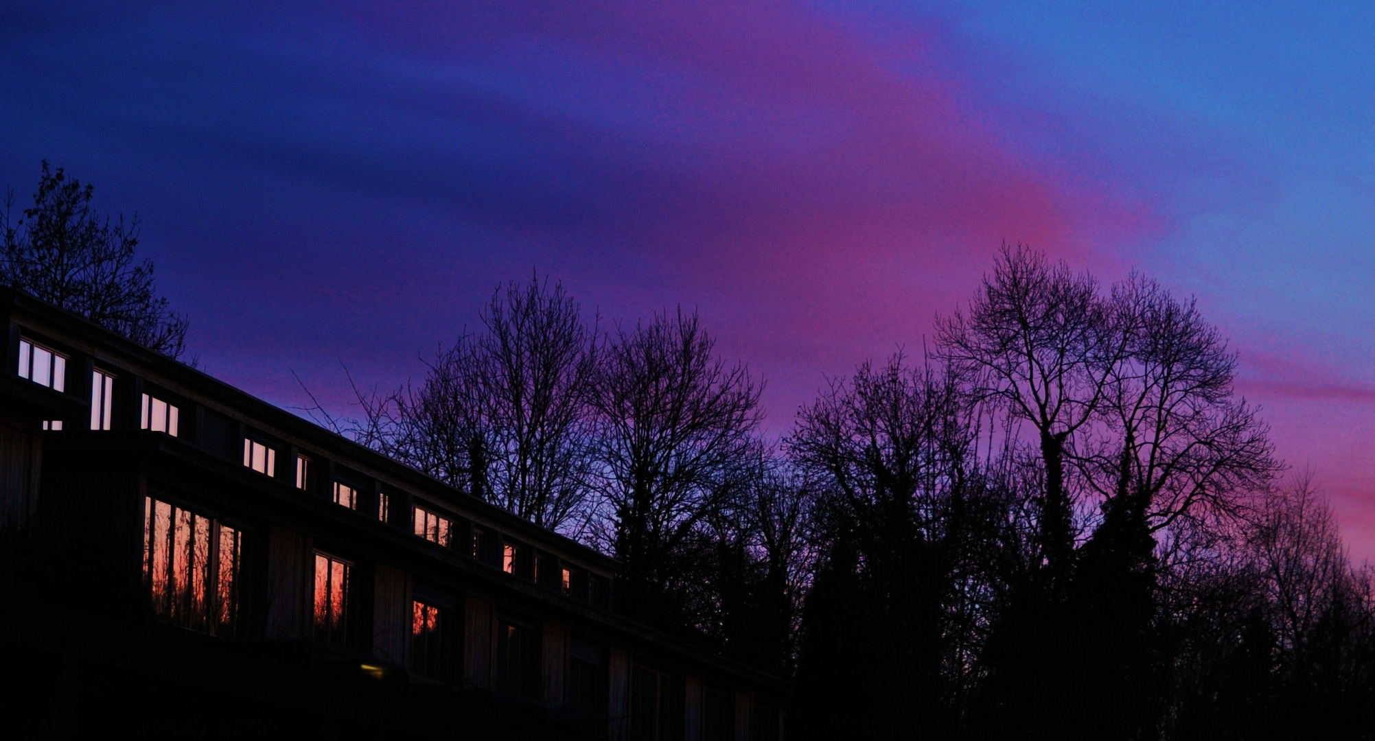 letzter Sonnenuntergang im Jahr 2012