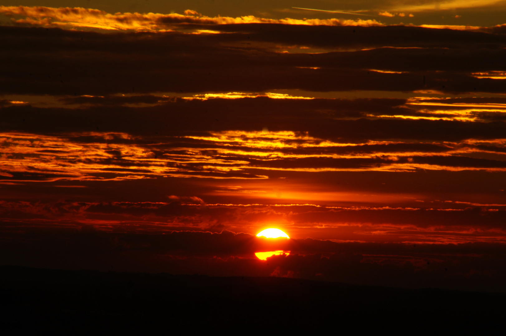 Letzter Sonnenuntergang im September 2023