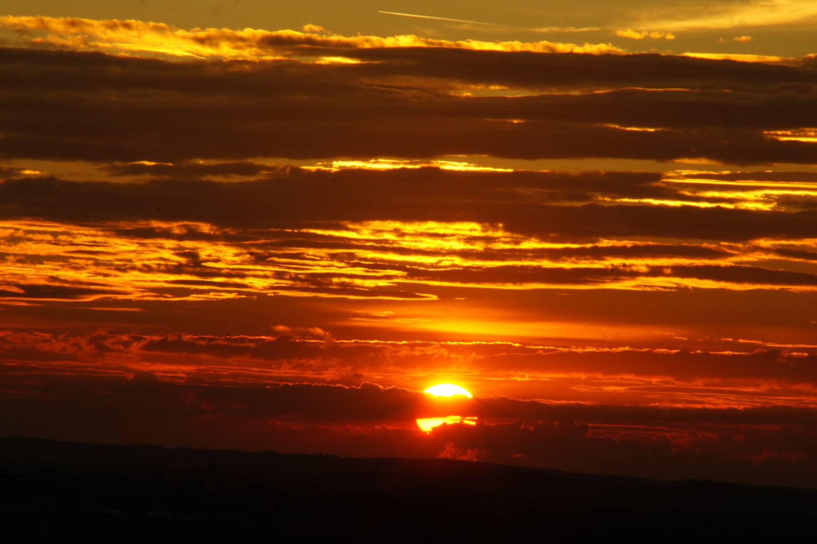 Letzter Sonnenuntergang im September 2023