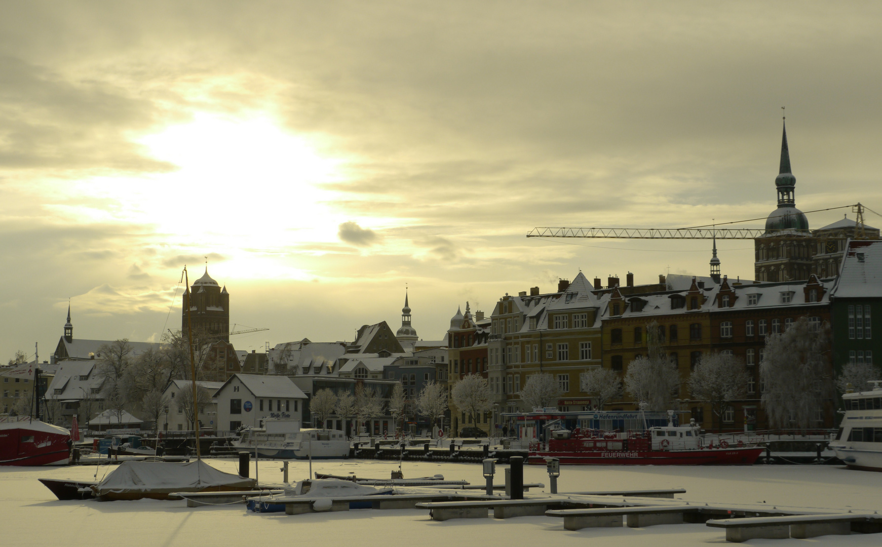 Letzter Winter in Stralsund