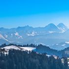 Letzter Wintergruss zu den Berner Alpen