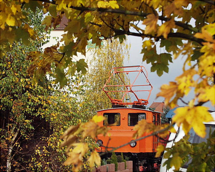 Letzter Zug in den goldenen Herbst ...