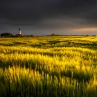 letztes abendleuchten über kaufering