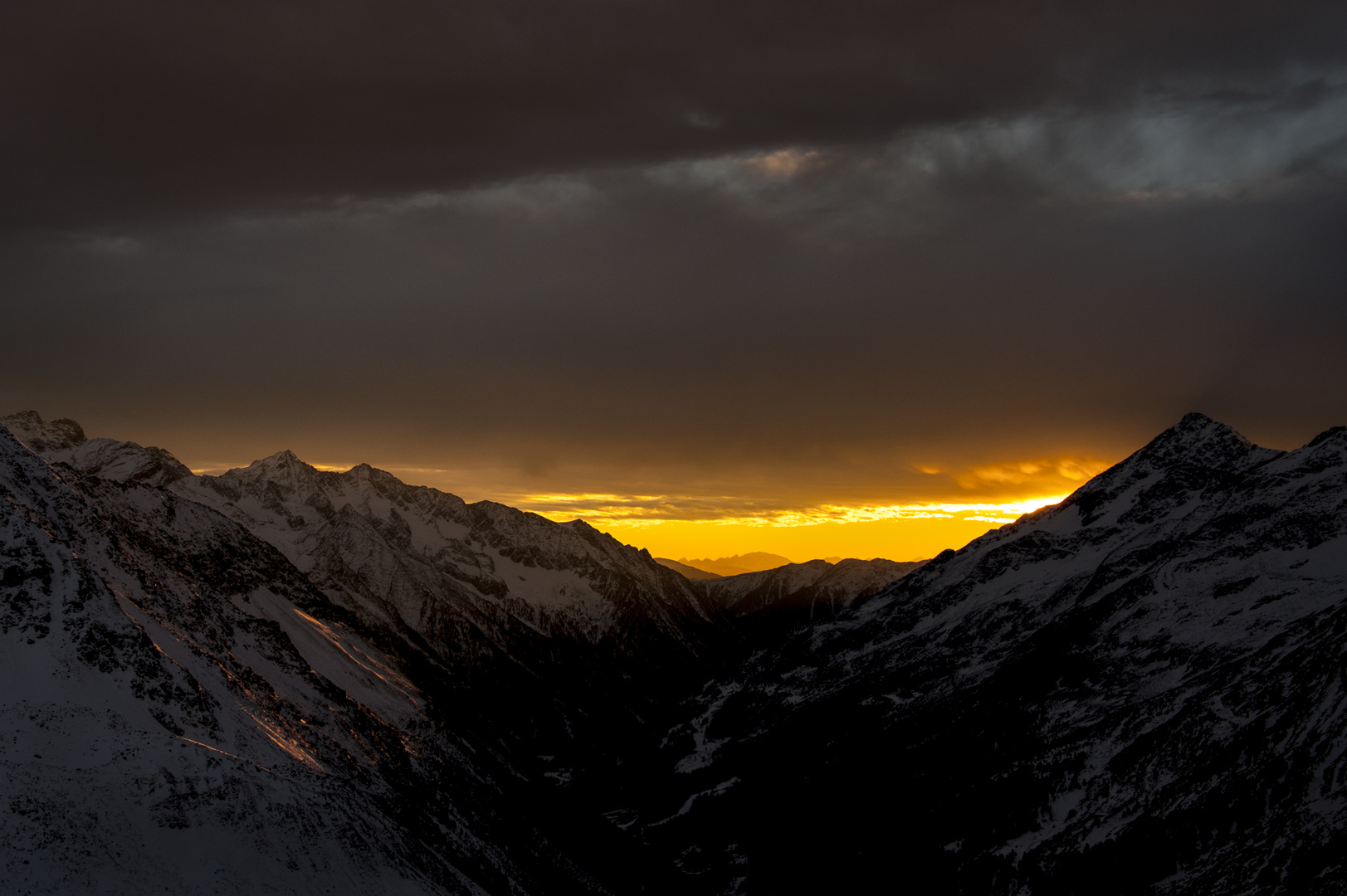 Letztes Abendlich Durreckgruppe Südtirol/Ahrntal