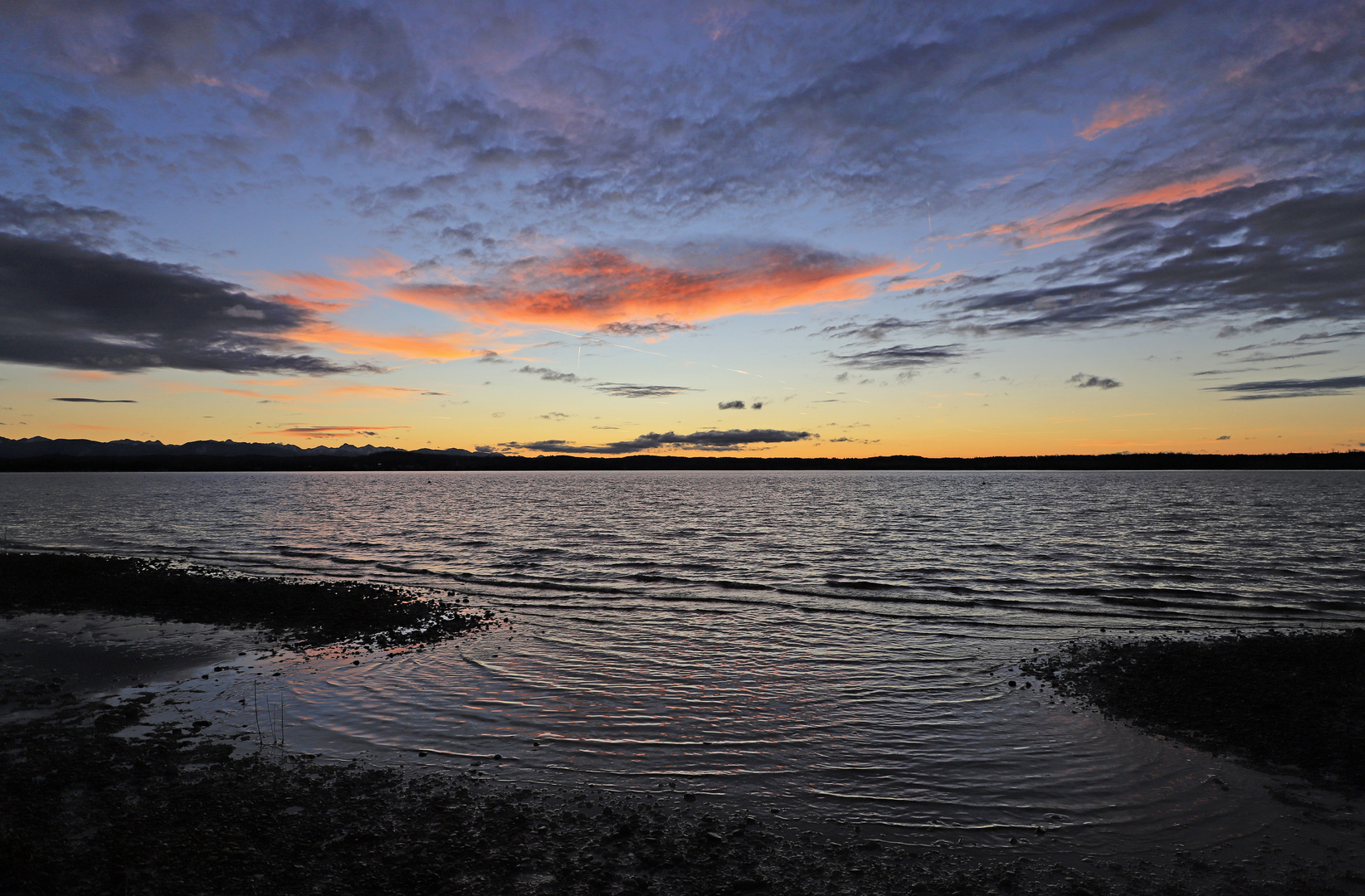 Letztes Abendlicht