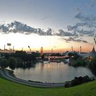 letztes Abendlicht am Olympiasee