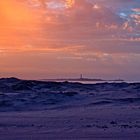 Letztes Abendlicht über Lüderitz Bay.