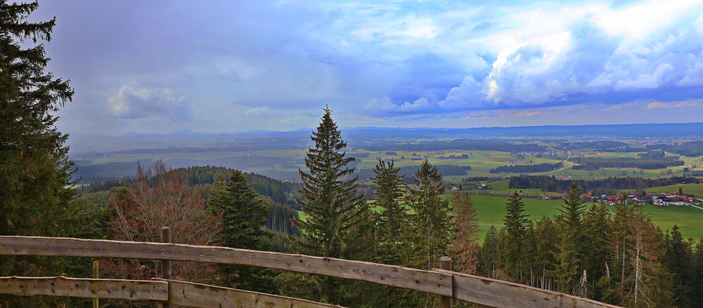 Letztes April-Wetter 2023 im Allgäu.