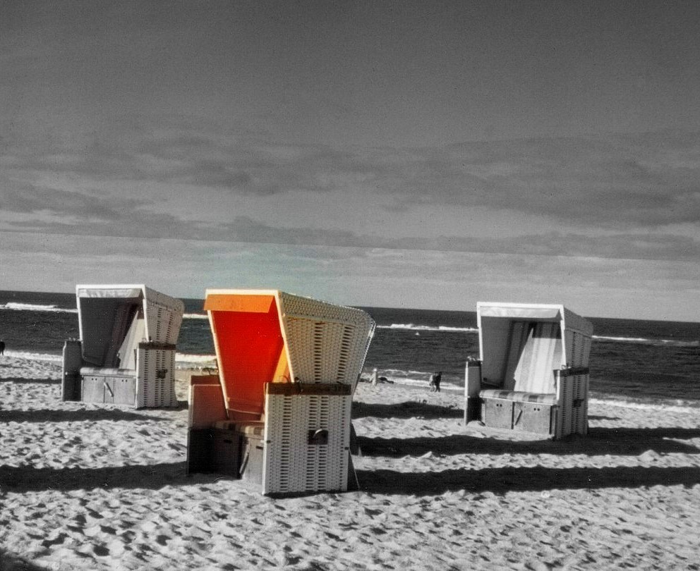 letztes Glühen am Strand von Sylt ;-)