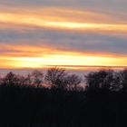 Letztes Leuchten über dem Basbecker Moor