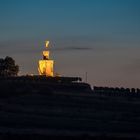 Letztes Licht am Flaggenturm