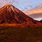 Letztes Licht am Licancabur