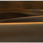 Letztes Licht bei den Duenen - Last light at the dunes