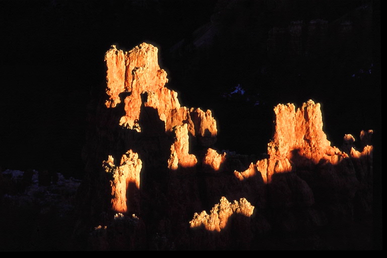 Letztes Licht im Brice Canyon