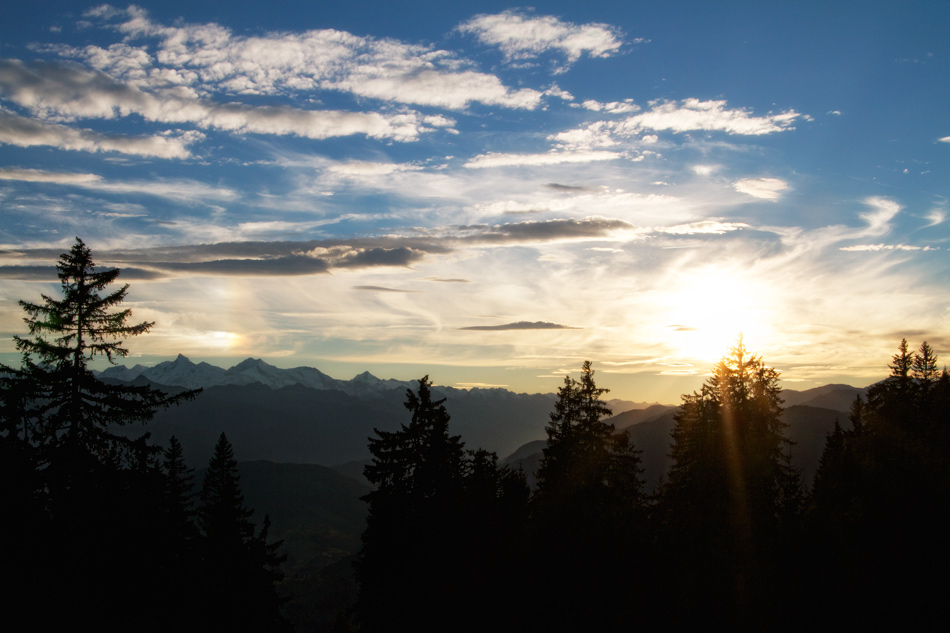 letztes Licht im Oktober