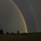 letztes Licht vor dem Regen