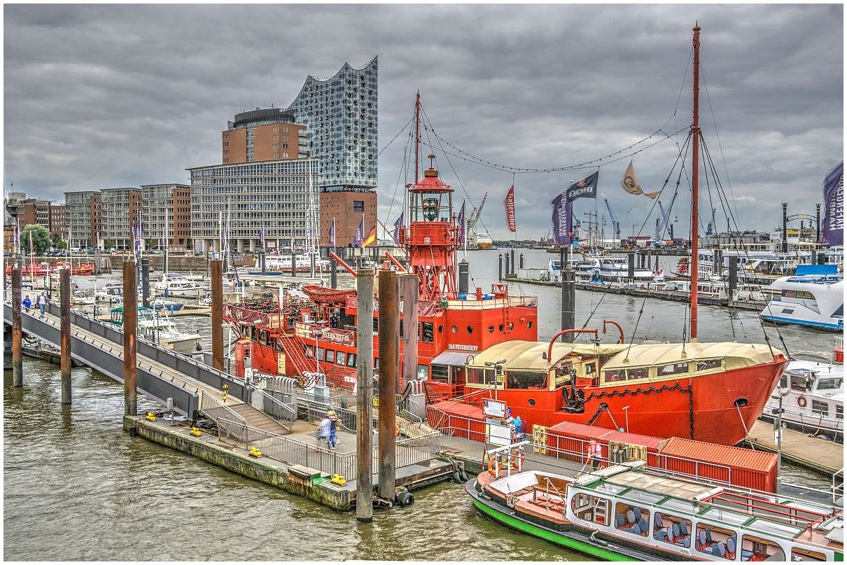 letztes Wochenende im Hamburger Hafen