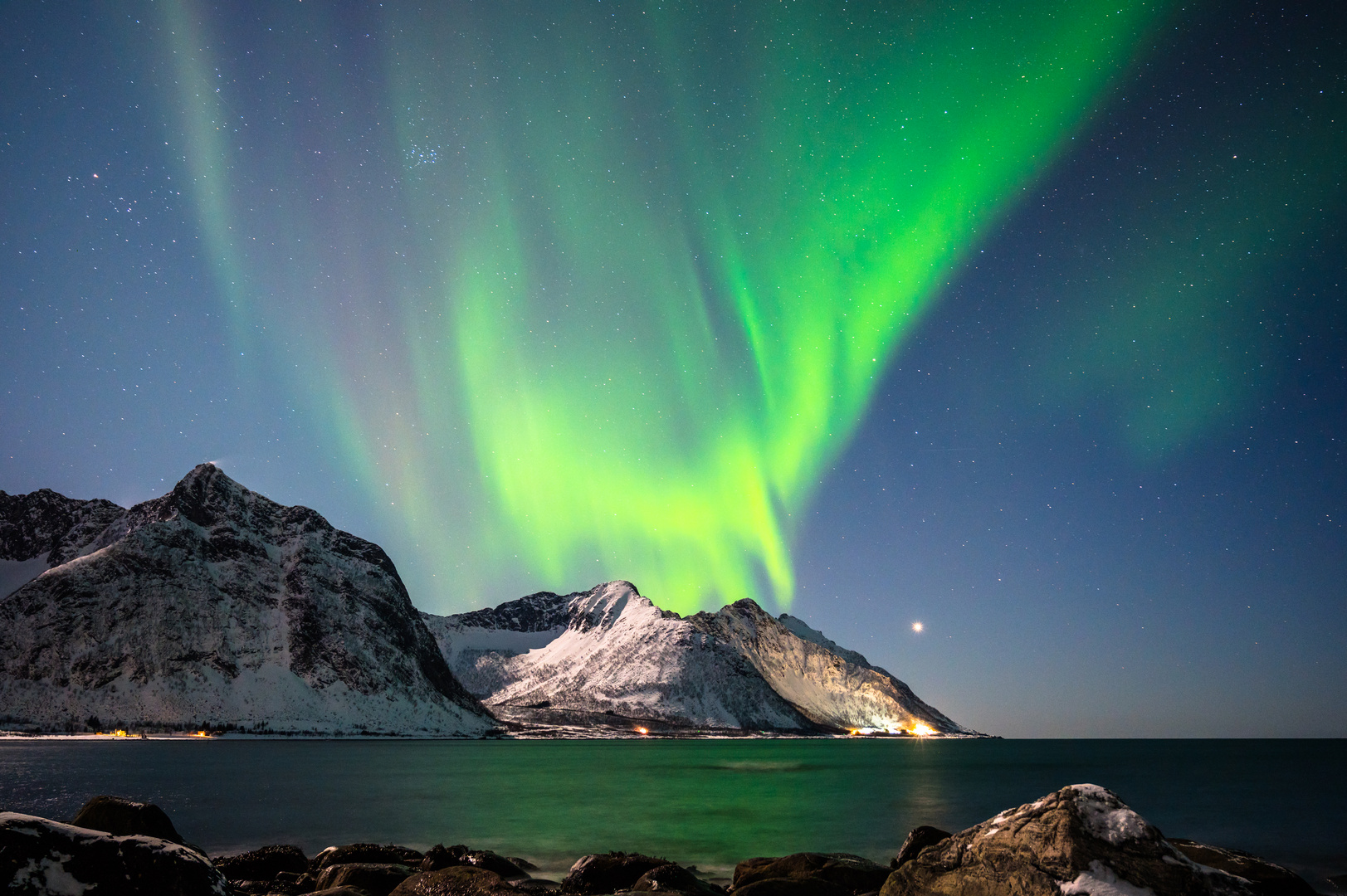 Leuchten über Senja