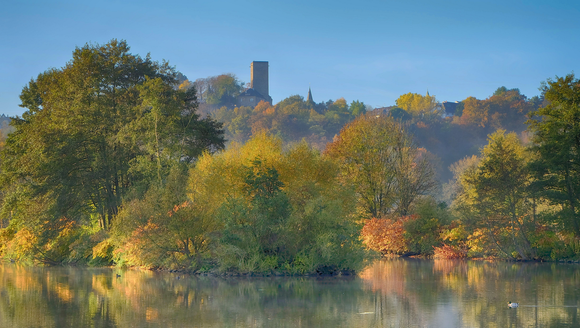 Leuchtende Herbstfarben