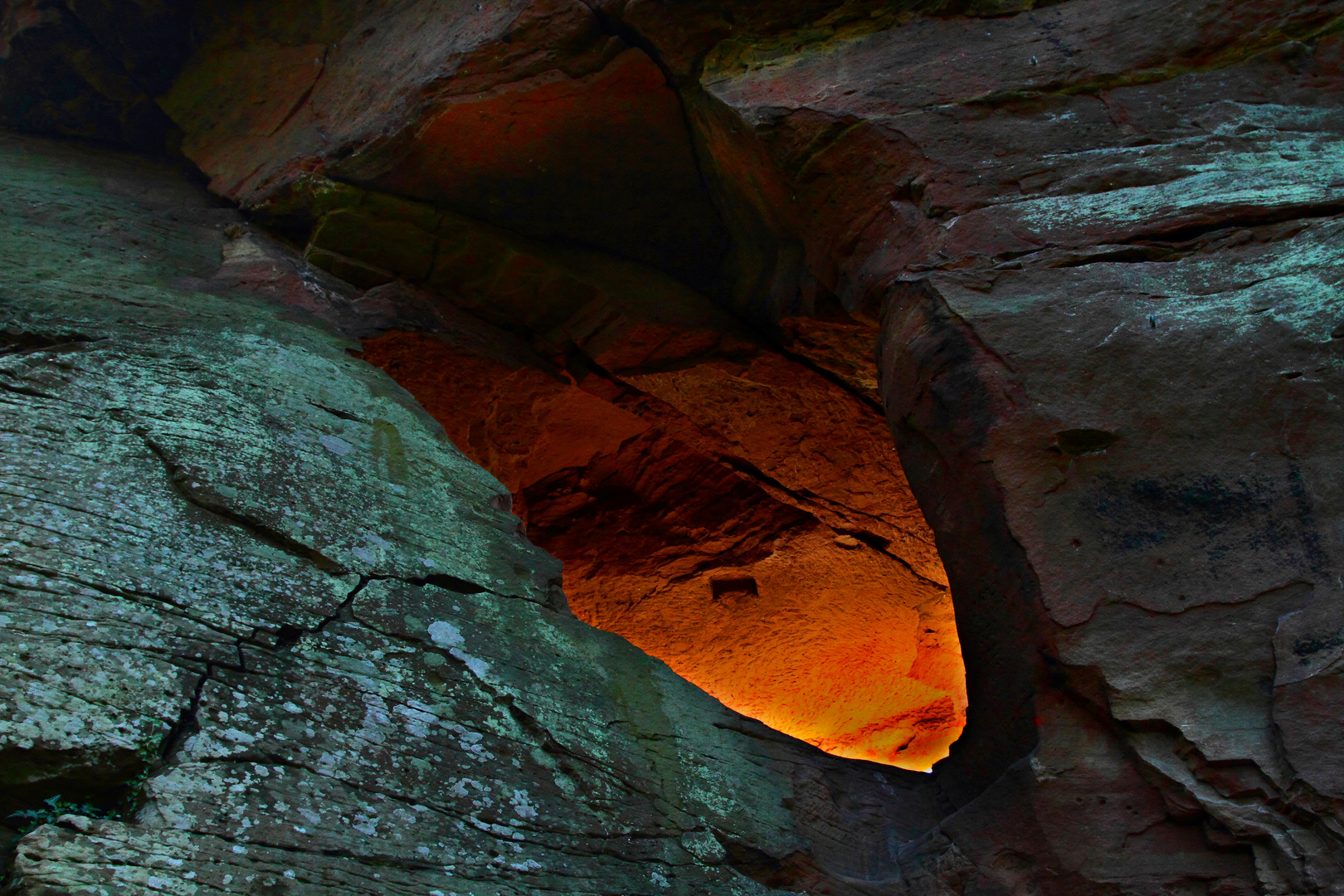 Leuchtende Kammer auf Burg Altwindstein