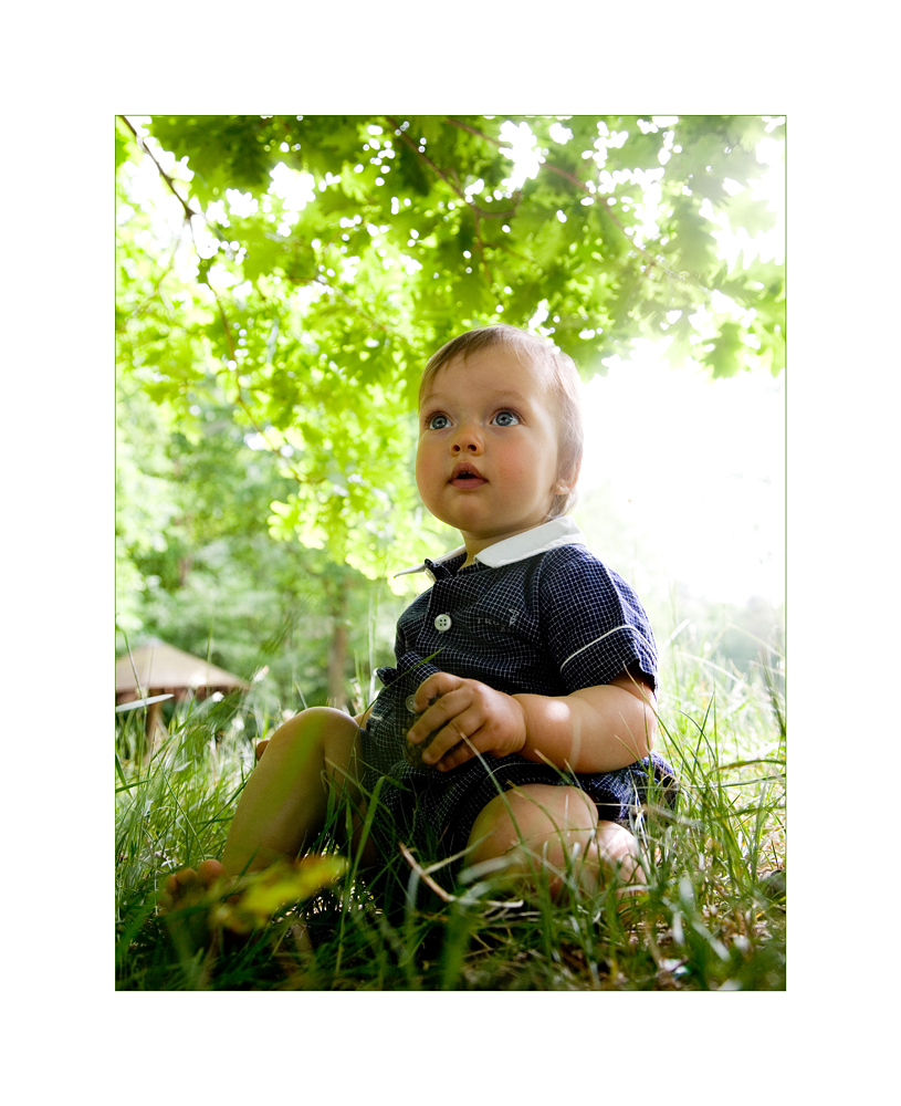 Leuchtende Kinderaugen sind Impressionen des Himmels....