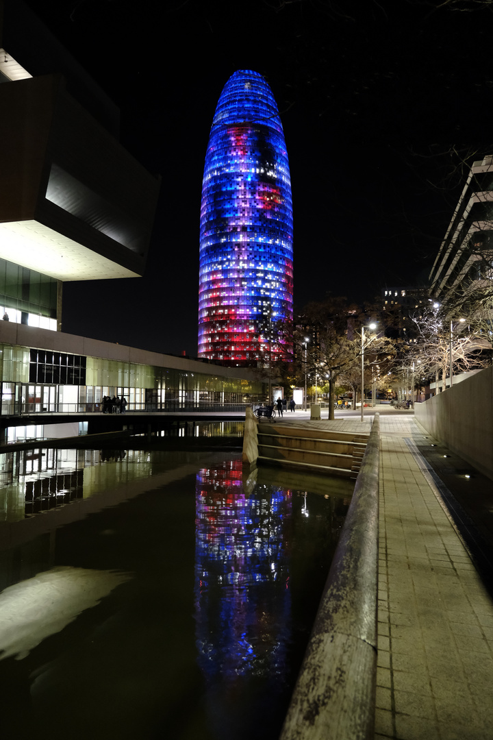 leuchtende Männlichkeit in Barcelona