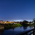 Leuchtende Nachtwolken (noctilucent clouds)