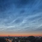 Leuchtende Nachtwolken Panorama