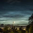 Leuchtende Nachtwolken über Meckenheim