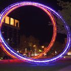 Leuchtende Ringe in Frankfurt