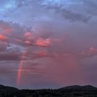 Leuchtender Regenbogen