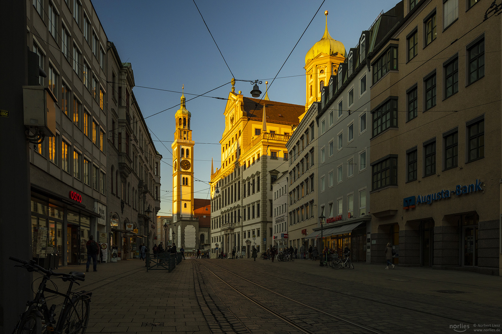 Leuchtendes Rathaus