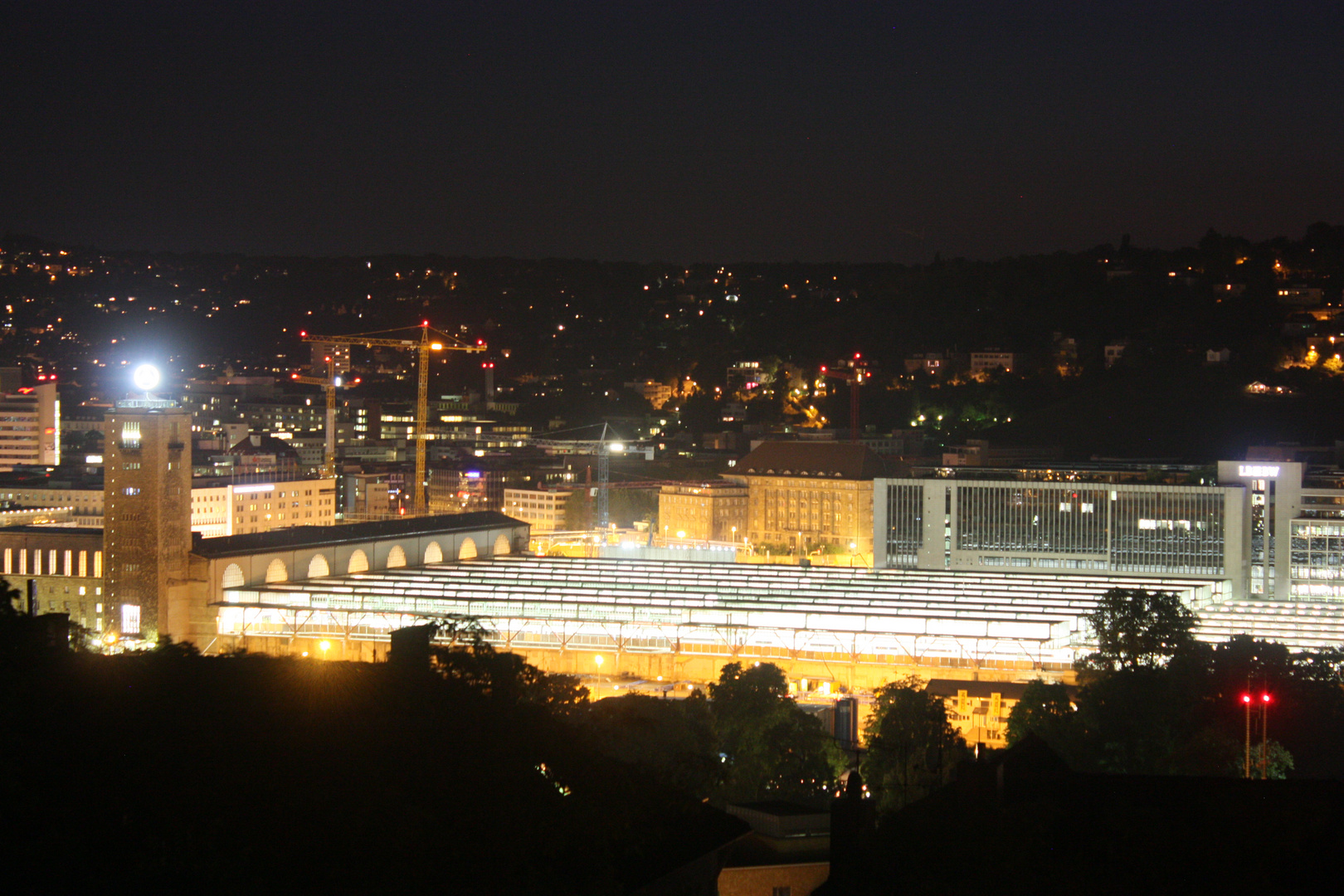 leuchtendes Stuttgart