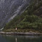 Leuchtfeuer am Aurlandsfjord