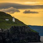 Leuchtfeuer an der Hafeneinfahrt Torshavn