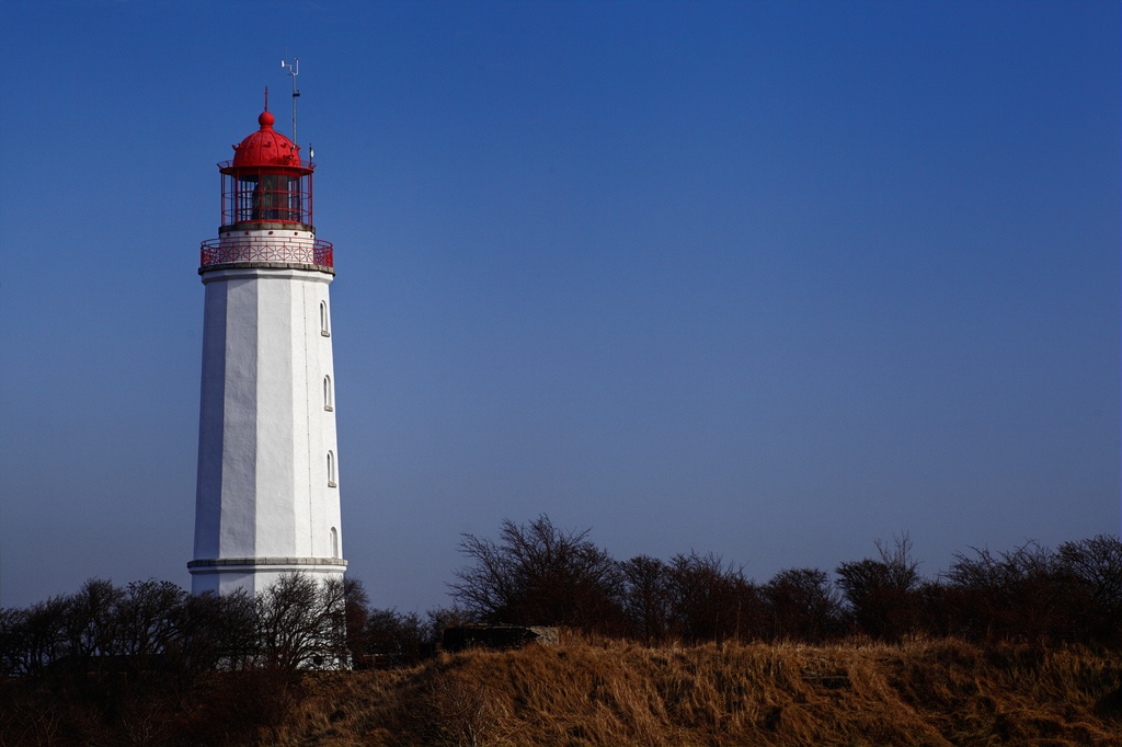 Leuchtfeuer Dornbusch auf Hiddensee