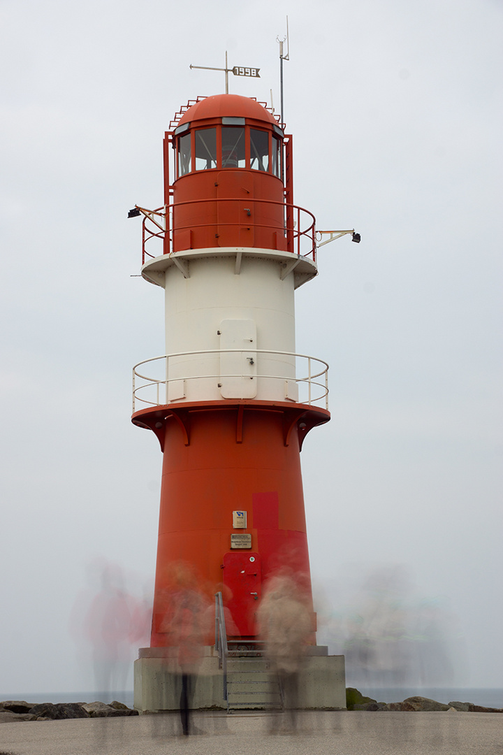 Leuchtfeuer in Warnemünde