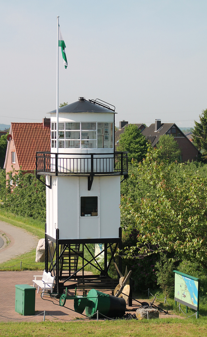 Leuchtfeuer Twielenfleth, alter Turm