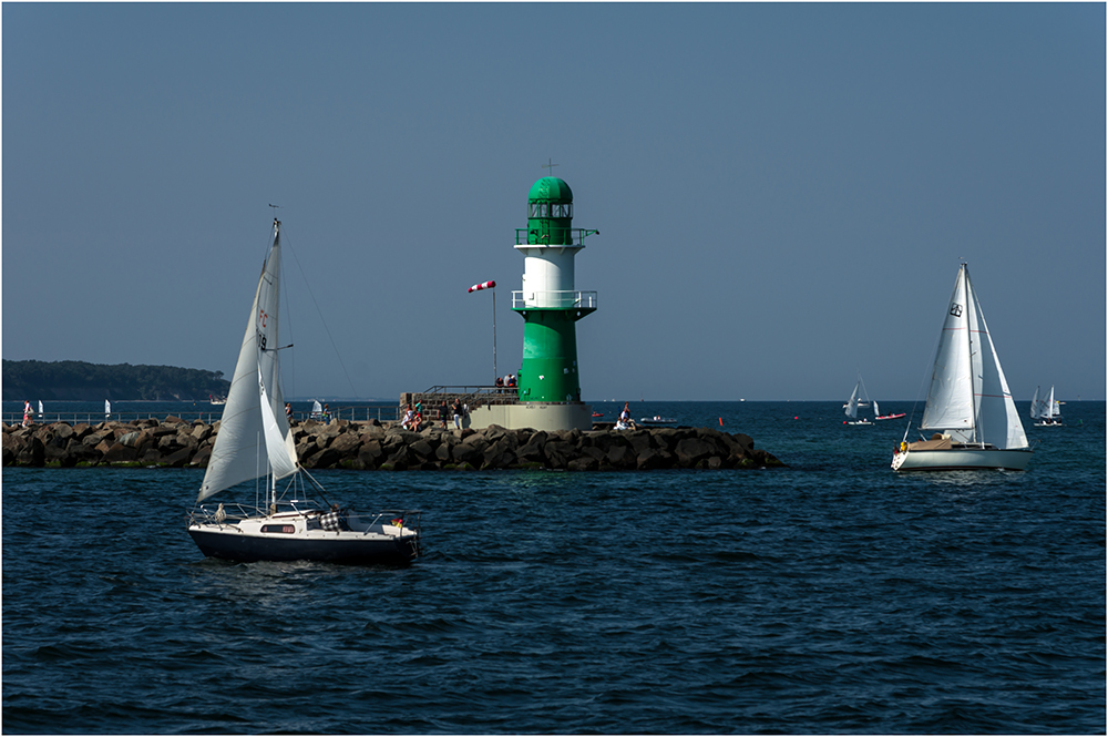 Leuchtfeuer Westmole, Warnemünde