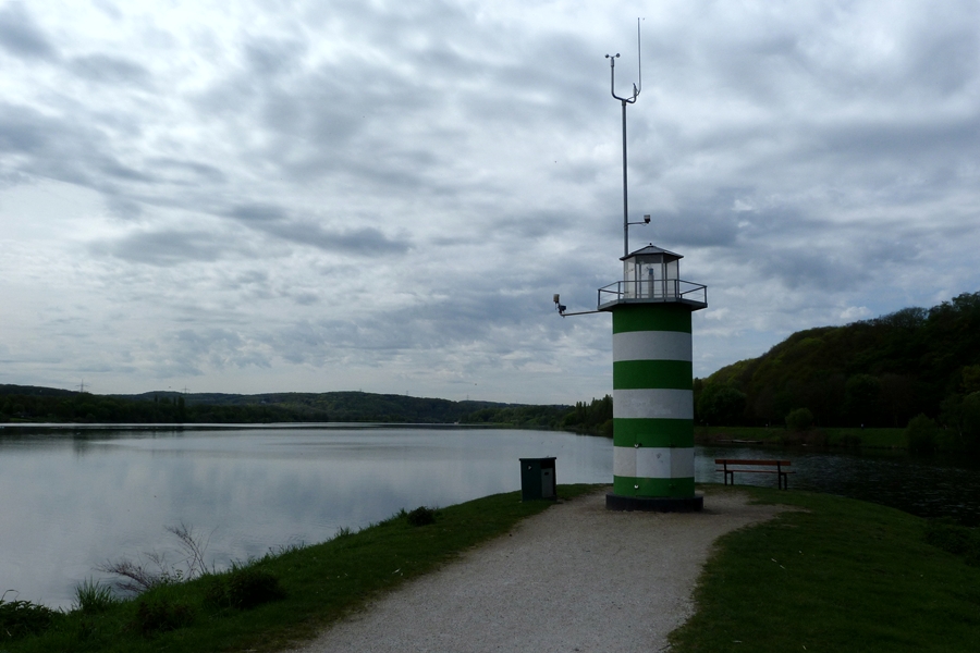 Leuchttürmchen am Kemnader See bei Hattingen