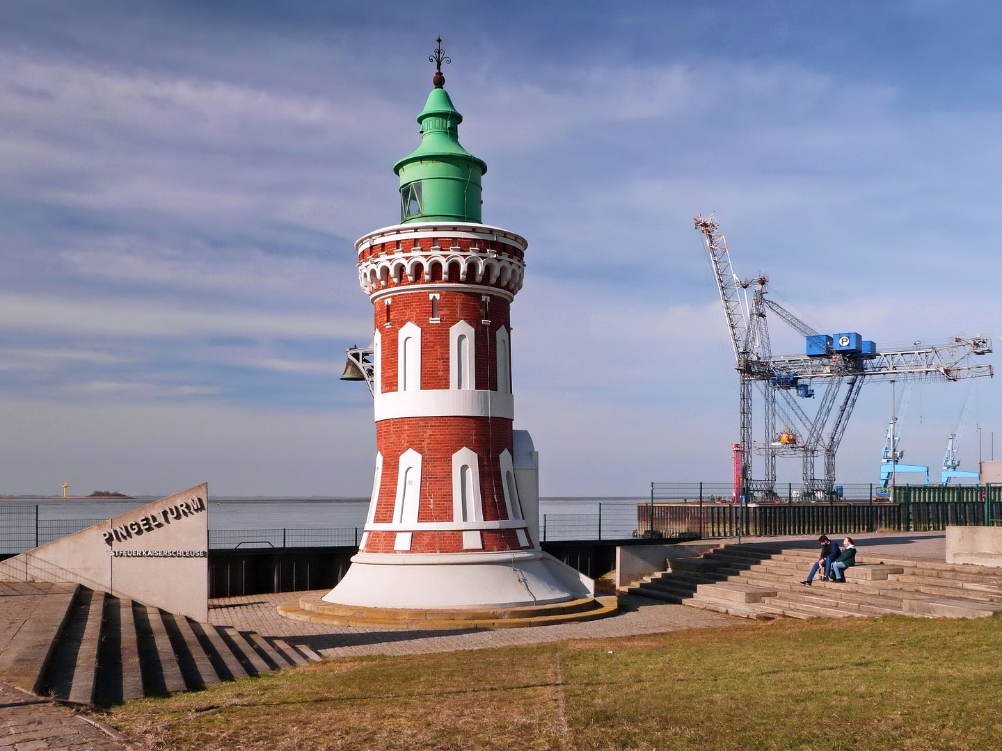 Leuchttürme (26) – Pingelturm Bremerhaven