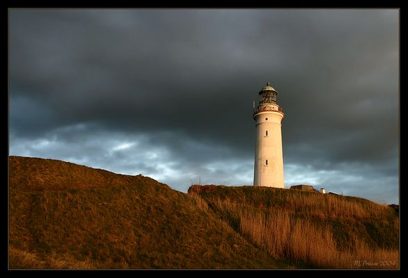 Leuchtturm Abendstimmung