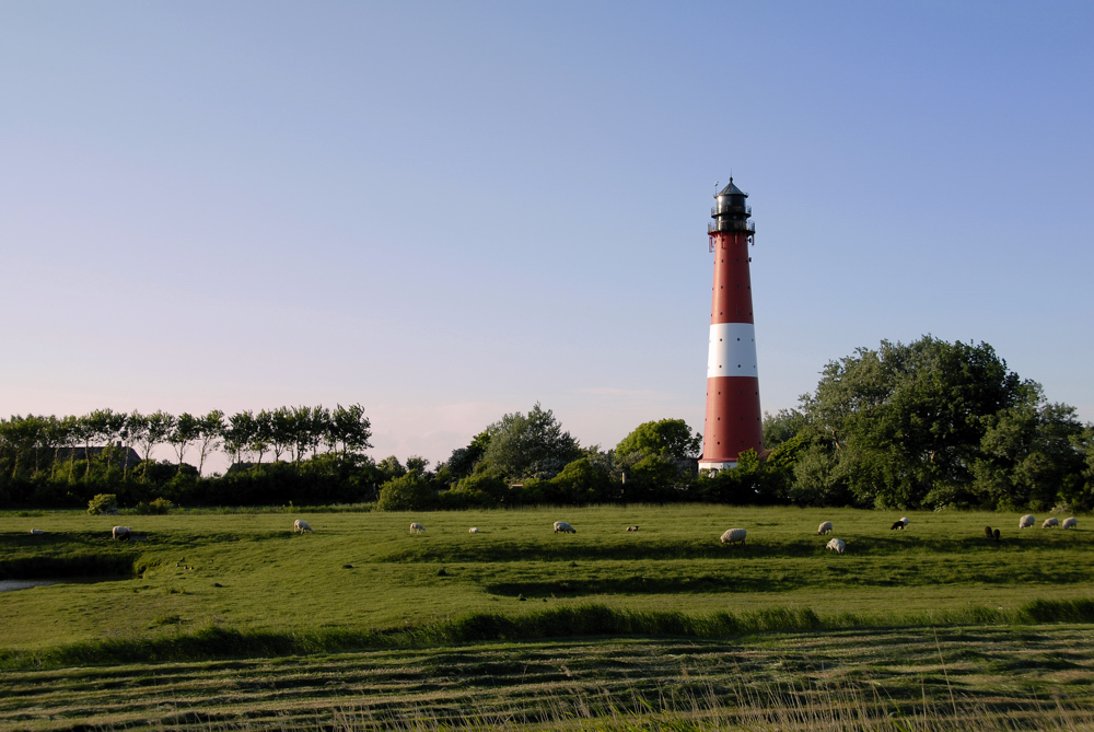 Leuchtturm am Abend