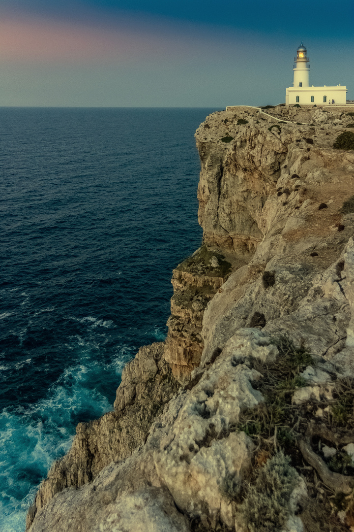 Leuchtturm am Cap de Cavalleria (Menorca)