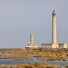 Leuchtturm am Cap de la Hague, Normandie, gefürchtet von vielen Seefahrern.