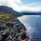 Leuchtturm am Fjord