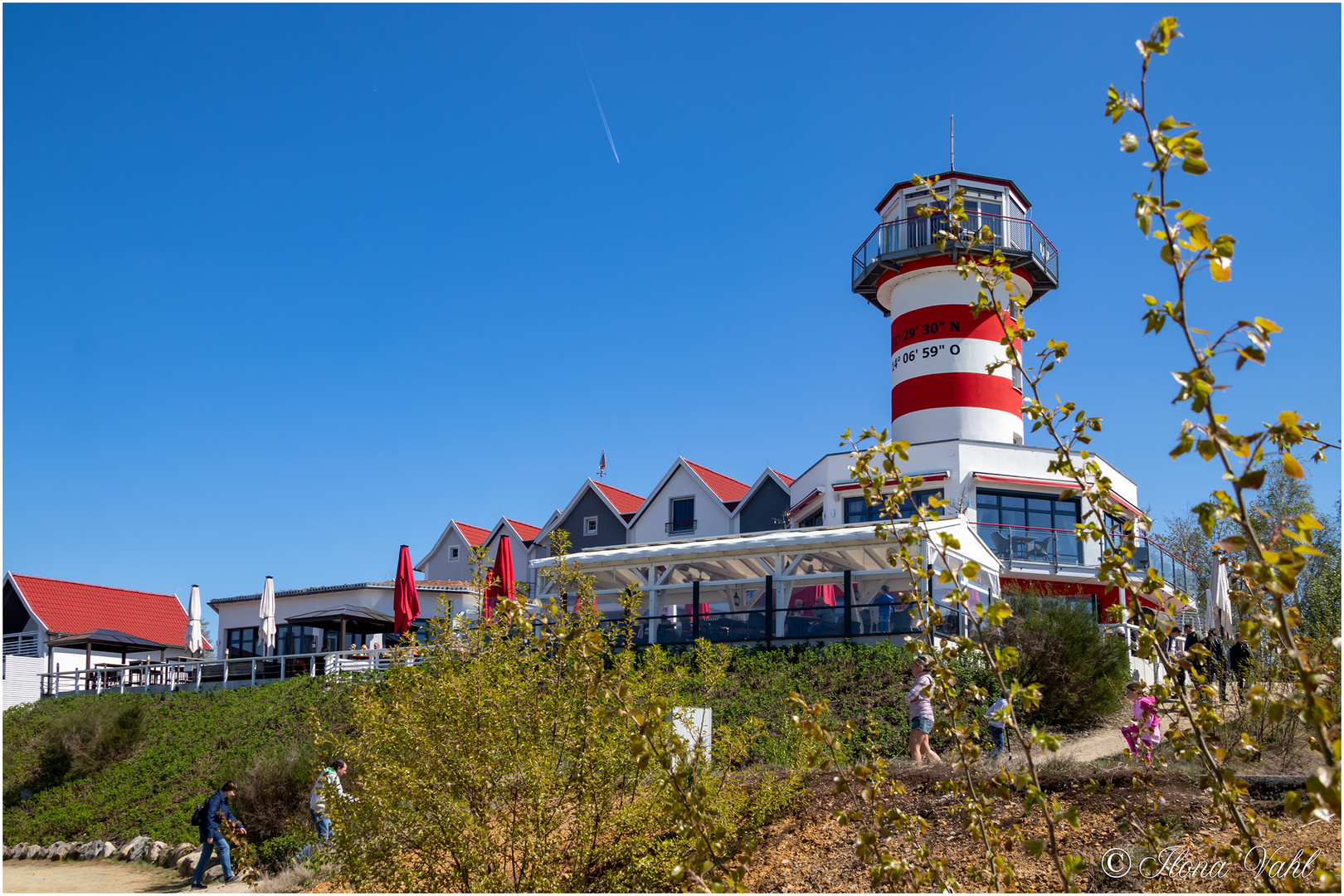 Leuchtturm am Geierswalder See