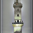 Leuchtturm am grauen Neujahrshimmel 2009 / old Lighthouse